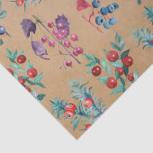 水の色モダンフェスティバル冬の果実クラフト 薄葉紙 (詳細)