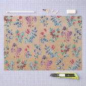 水の色モダンフェスティバル冬の果実クラフト 薄葉紙 (クラフト)