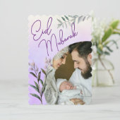 水の色モダンフローライスラムのイードムバラク写真 シーズンカード (スタンド正面)