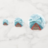 水の色モダン自然シーザワールド引用文 コンフェッティ (正面)