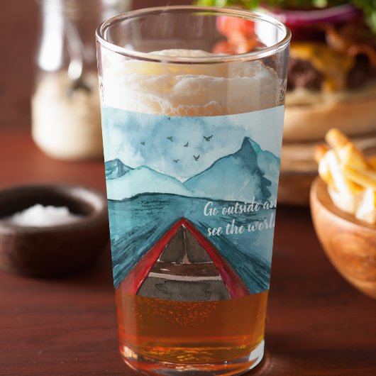 水の色モダン自然シーザワールド引用文 タンブラーグラス