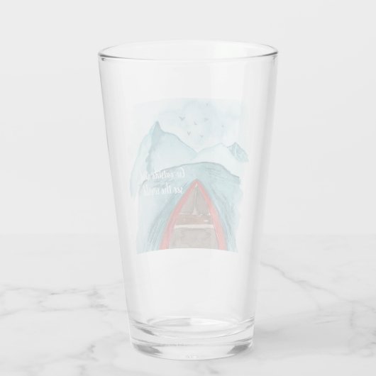 水の色モダン自然シーザワールド引用文 タンブラーグラス (裏面)