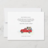 水の色モダン赤トラックの移動発表 (裏面)