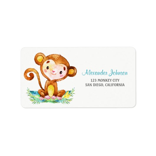 水の色モンキーボーイ ラベル (正面)