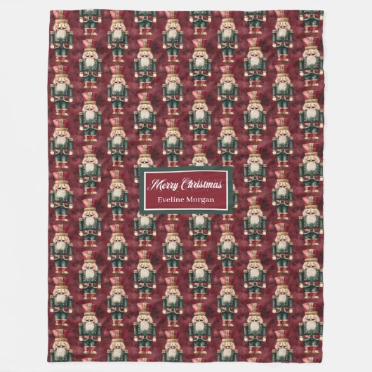 水の色ユニークフェスティバル深いトーンのホリデースロー フリースブランケット (正面)