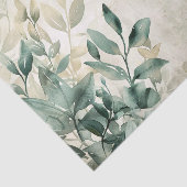 水の色ユーカリ緑オンクリームデコページ 薄葉紙 (詳細)