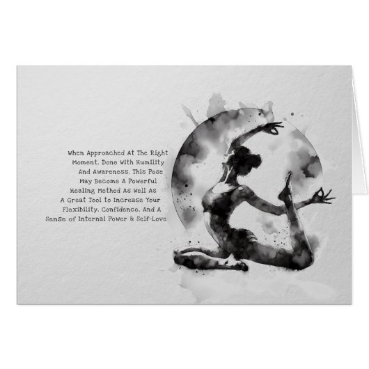 水の色ヨガ霊気一足王ピジョンポーズ (正面横)