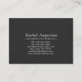 水の色ヨガ霊気一足王ピジョンポーズ 割引カード (裏面)