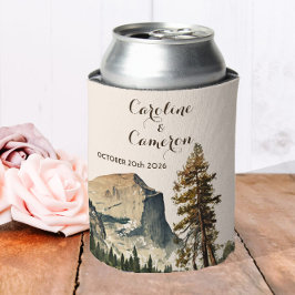 水の色ヨセミテ国立公園結婚のカリフォルニアUS 缶クーラー