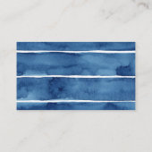 水の色ライトハウスベビーシャワー予約リクエスト エンクロージャーカード (裏面)