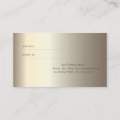 水の色ラバンダー蝶の紹介カード 紹介カード (裏面)