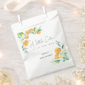 水の色リトルかわいこちゃんは途中の赤ちゃんシャワー フェイバーバッグ (クリップ留めされた状態)