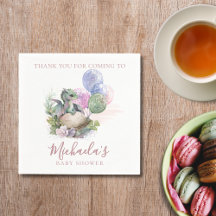 水の色リトルドラゴンベビーシャワーありがとう