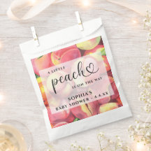 水の色リトルピーチの途中の赤ちゃんシャワー