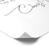 水の色ルカ2:11クリスマス聖書の詩のポスター ポスター (角)