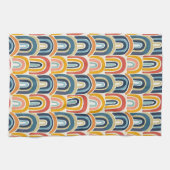 水の色レインボーズアーストーン キッチンタオル (横)