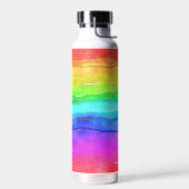 水の色レインボートール銅真空絶縁 ウォーターボトル (左面)