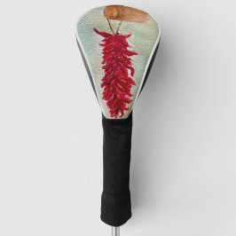 水の色レッドチリRistraニューメキシコ ゴルフヘッドカバー