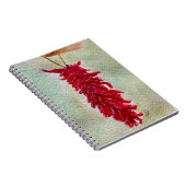 水の色レッドチリRistraニューメキシコ ノートブック (右側)