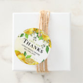 水の色レモンの愛と感謝していラベル フェイバータグ (インサイチュ)