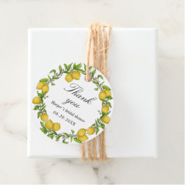 水の色レモンの緑の背感謝してい景を与える フェイバータグ