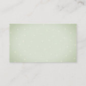 水の色レモン植物性ベビーシャワー エンクロージャーカード (裏面)