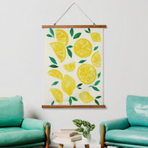 水の色レモン – 黄色と緑