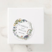 水の色ワイルドフラワーガーデンアーチフローラ結婚ズ フェイバータグ (インサイチュ)