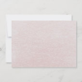 水の色ワイルドフラワーティーパーティーブライダルシャワー 案内状 (裏面)