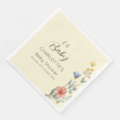 水の色ワイルドフラワーベビーシャワー (コーナー)