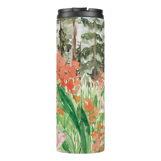 水の色ワイルドフラワーメドウフローラ タンブラー (裏面)