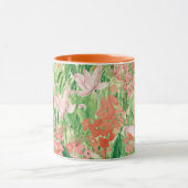 水の色ワイルドフラワーメドウフローラ マグカップ (中央)