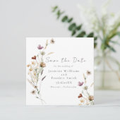 水の色ワイルドフラワー日付を保存 (スタンド正面)