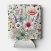 水の色ワイルドフラワー春&夏に最適 缶クーラー (裏面)