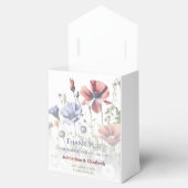 水の色ワイルドフラワー結婚ズ フェイバーボックス (オープン)