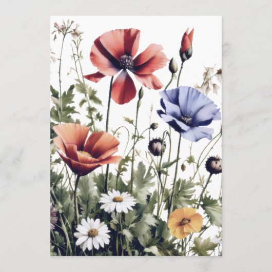 水の色ワイルドフラワー結婚ズ プログラム (裏面)