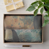 水の色ワイルドブラックホース切り離し 薄葉紙 (ギフト)