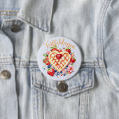 水の色ワッフルデー、ヴァフェルダーゲン 缶バッジ (インサイチュ)