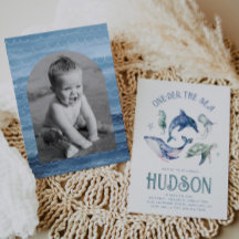 水の色ワンダーザシー招待状