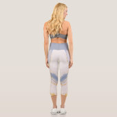 水の色ワンダーランドディスカバー最高のレギンス カプリレギンス (裏面)