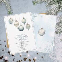 水の色伝統的冬メリークリスマスインヴィ