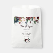 水の色図解入りの、写真付きの秋サンキュー結婚ズ フェイバーバッグ (正面)