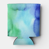 水の色数々の色の海の影(3)すべてのオプション 缶クーラー (正面)