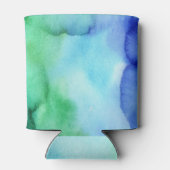 水の色数々の色の海の影(3)すべてのオプション 缶クーラー (裏面)