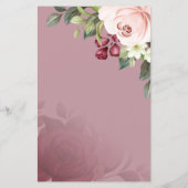 水の色歌のシャワーゲームカードを愛する名前 チラシ (裏面)