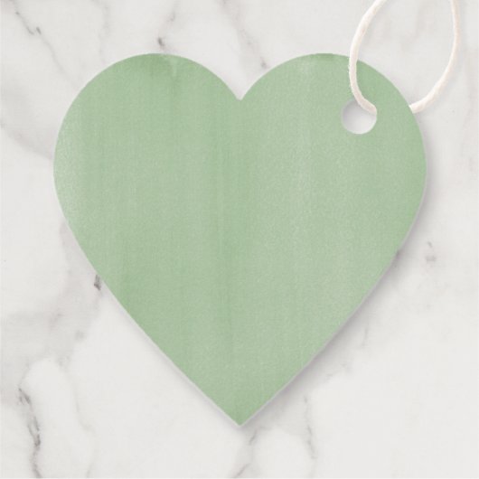 水の色素朴を緑に結婚染め フェイバータグ (裏面)