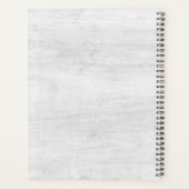 水の色素朴多肉砂漠サボホ プランナー手帳 (裏面)