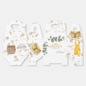 水の色素朴小さな漁師の赤ちゃんシャワー フェイバーボックス (見開き)