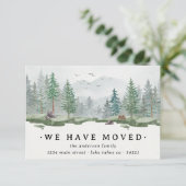 水の色素朴我々は松の木の山を移動している 案内状 (スタンド正面)