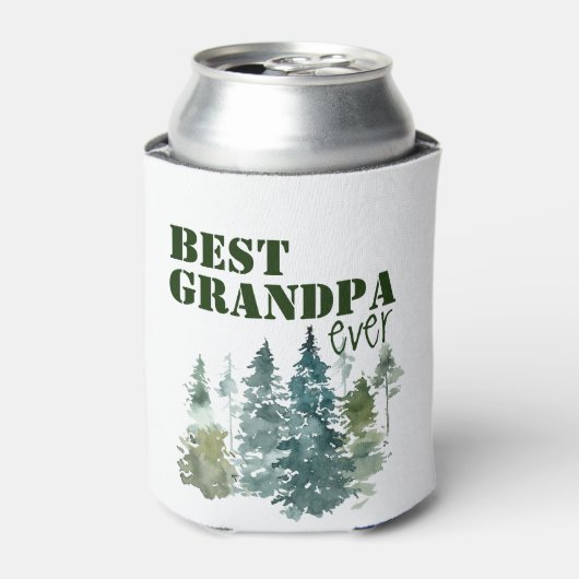 水の色素朴最高のおじいちゃん 缶クーラー (缶正面)